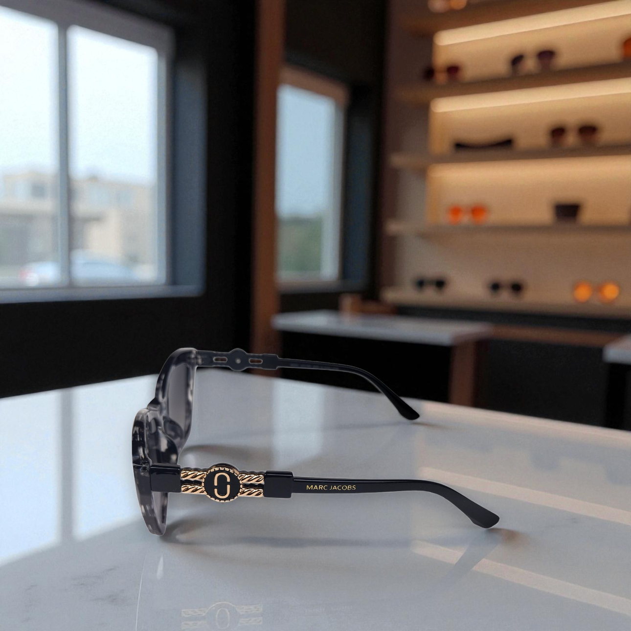 Marc Jacobs Marble Cat-Eye