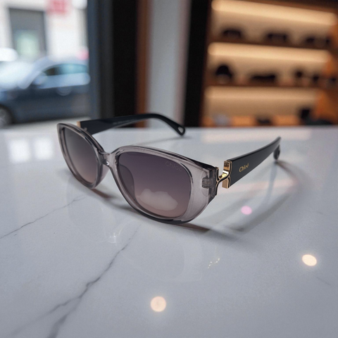 Chloé Crystal Black Cat-Eye