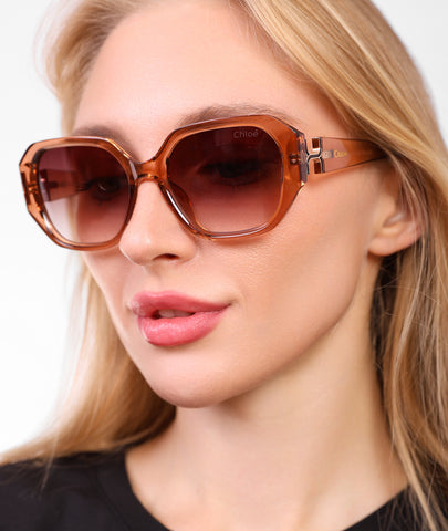 Chloé Octagonal Charm Sunglasses