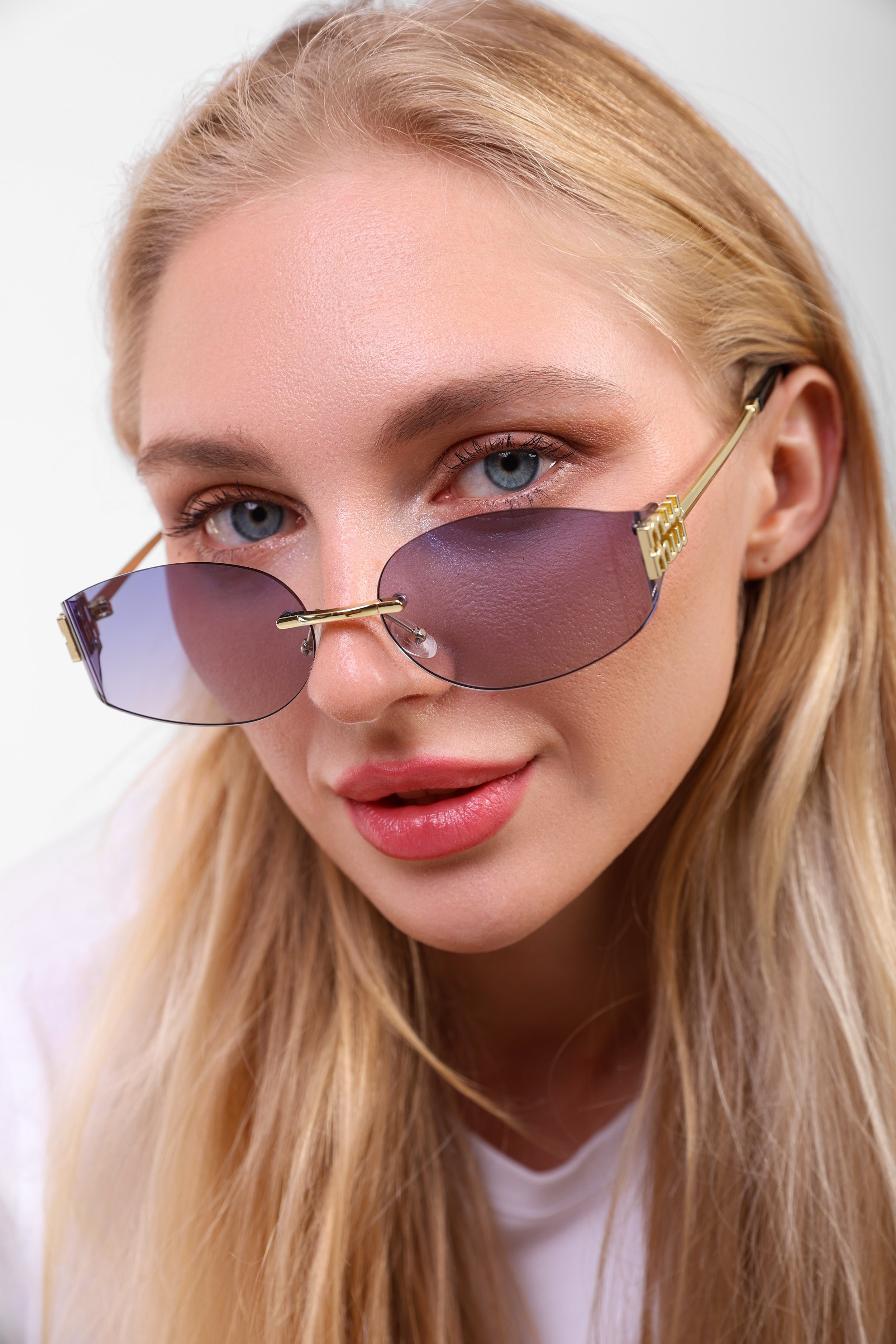 Miu Miu "Lavish Lens" Rectangular Shades