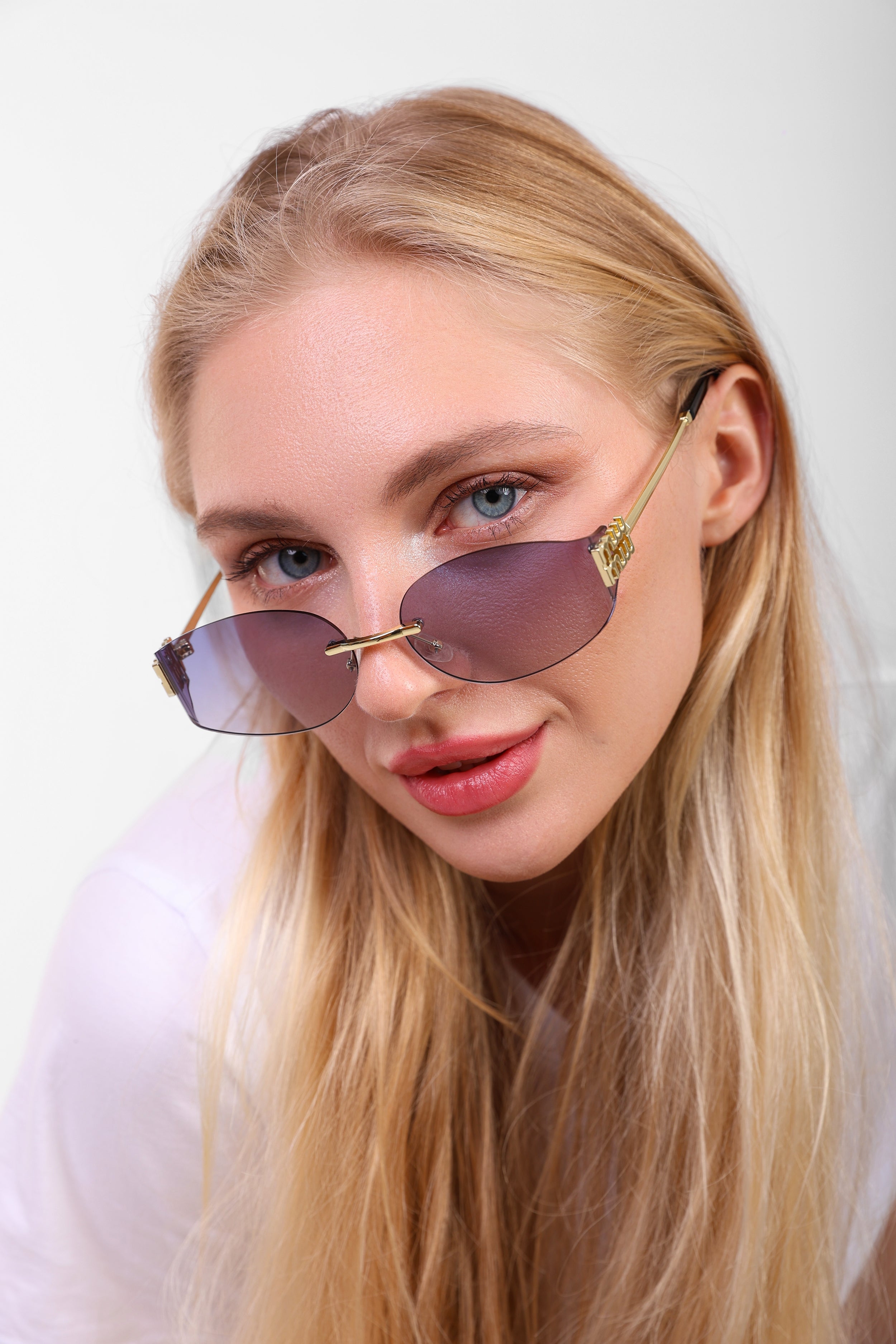 Miu Miu "Lavish Lens" Rectangular Shades