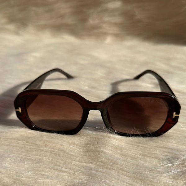 Tom Ford Oversized Brown Sunglasses – Ultimate Luxury Statement