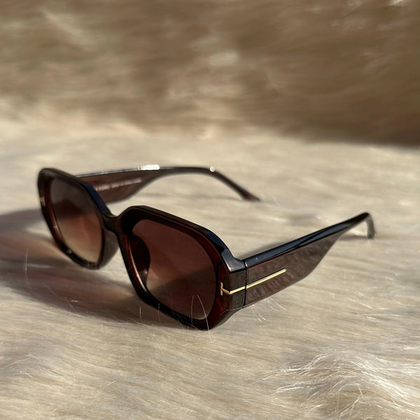 Tom Ford Oversized Brown Sunglasses – Ultimate Luxury Statement