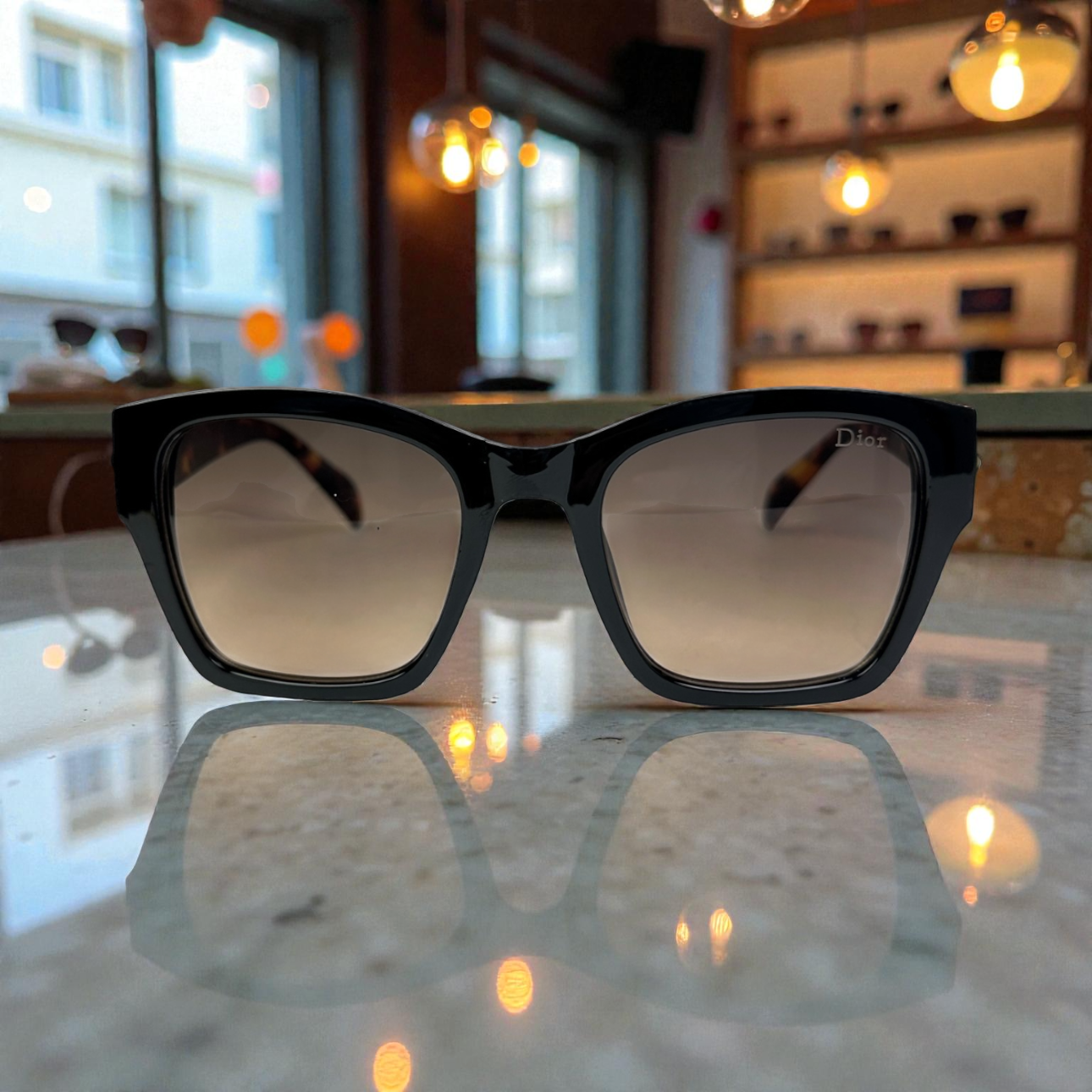 Dior Tortoise Black Gradient Shades