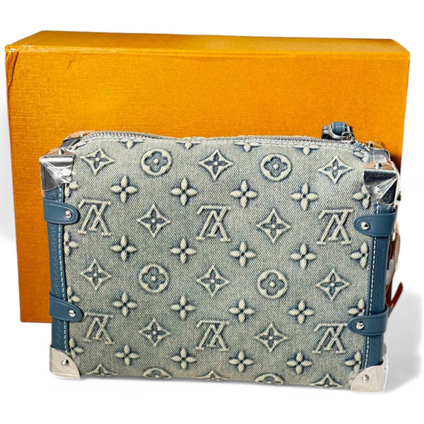 Louis Vuitton Soft Trunk Monogram Denim Bag – Blue Steel Edition
