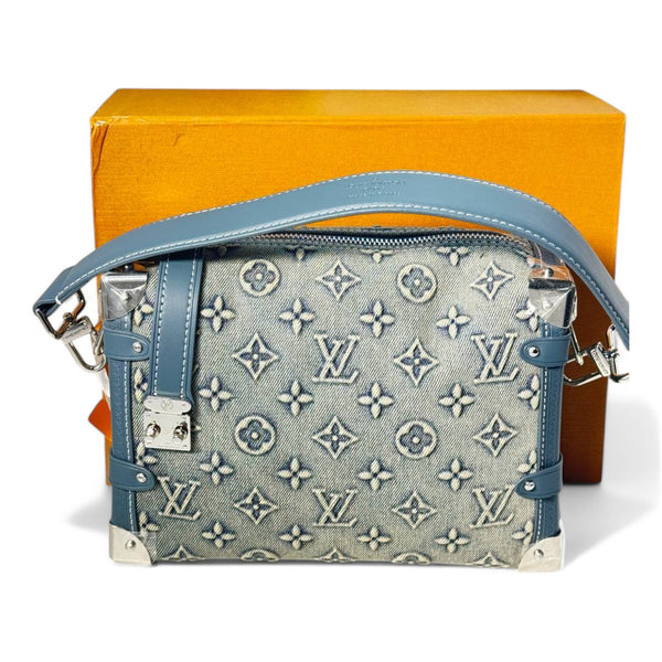 Louis Vuitton Soft Trunk Monogram Denim Bag – Blue Steel Edition