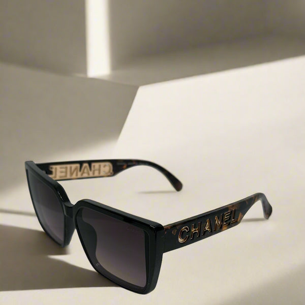 Chanel Tortoise Shell Elegant Sunglasses