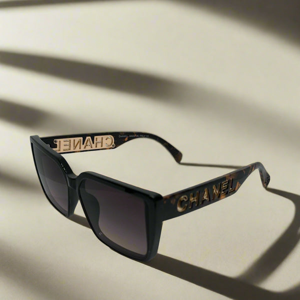 Chanel Tortoise Shell Elegant Sunglasses