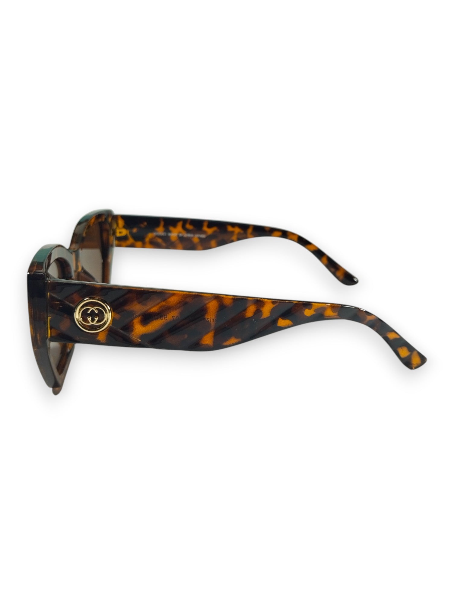 Gucci Tortoise Shell Polarized Sunglasses – Iconic Bold Style 🕶️