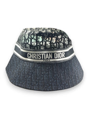 Reversible Christian Dior-Inspired Monogram Bucket Hat