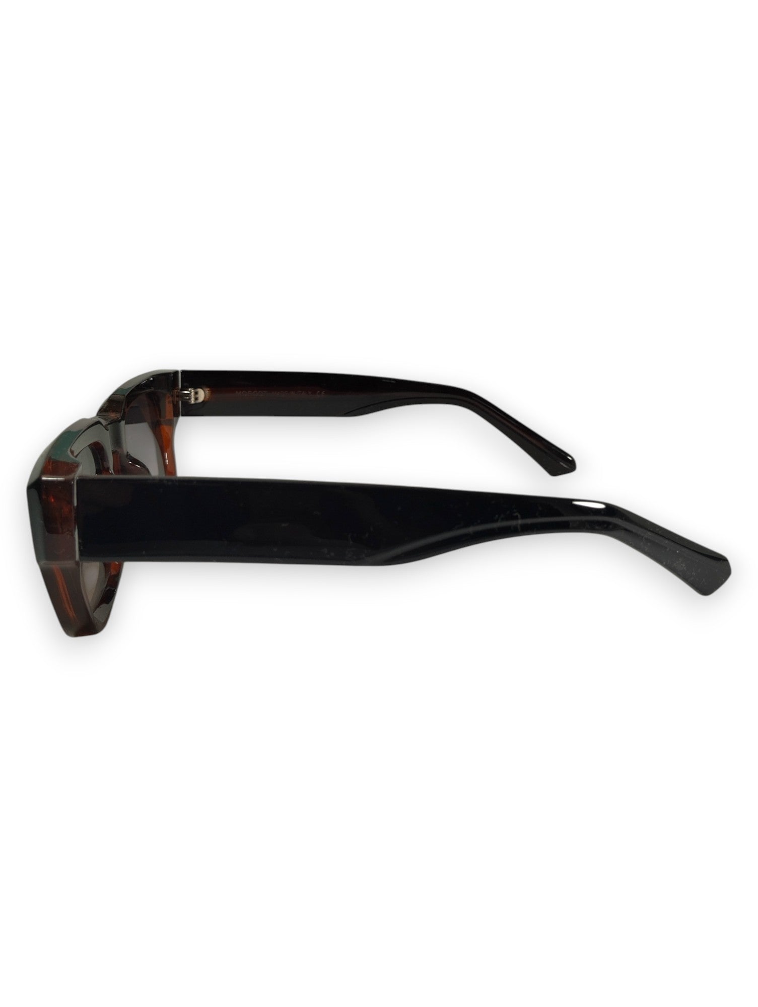 Retro Chic: Moscot-Inspired Gradient Sunglasses in Havana Brown