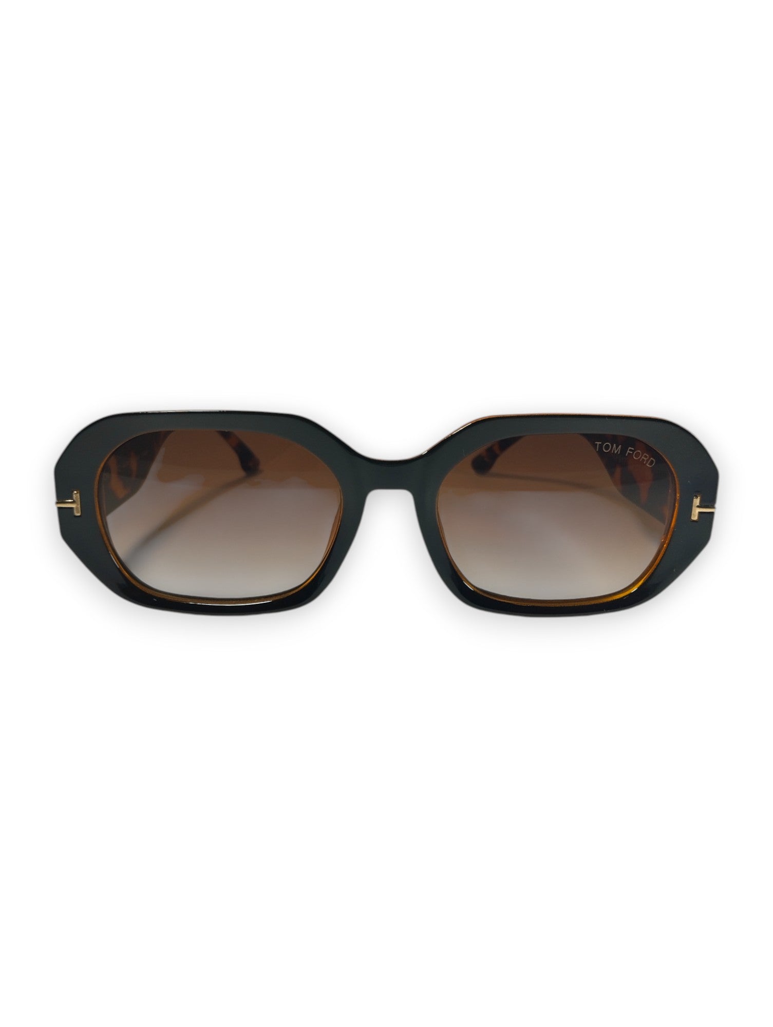 Elegant Brown: Tom Ford-Inspired Sunglasses with Signature T-Logo