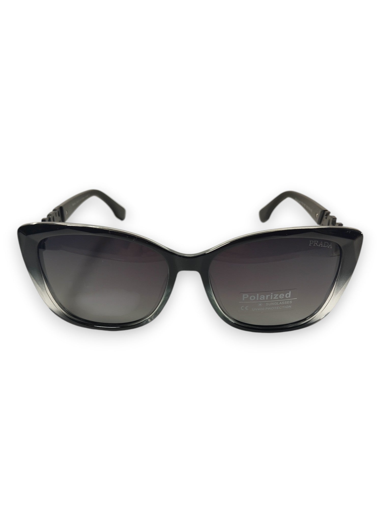 Prada Gradient Cat-Eye Sunglasses with Distinct Gold Logo