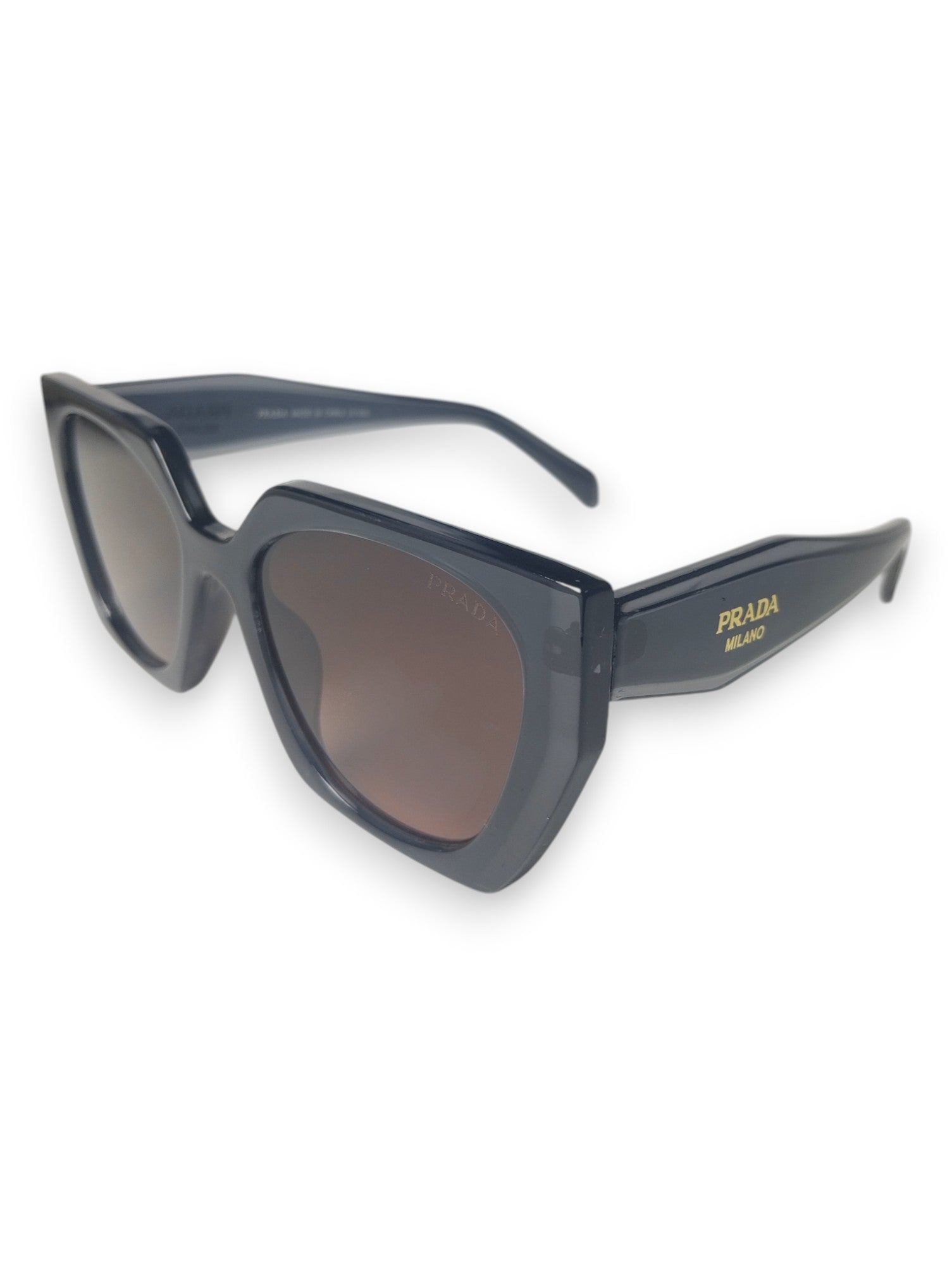 Sophisticated Dark Gray Prada Cat-Eye Sunglasses
