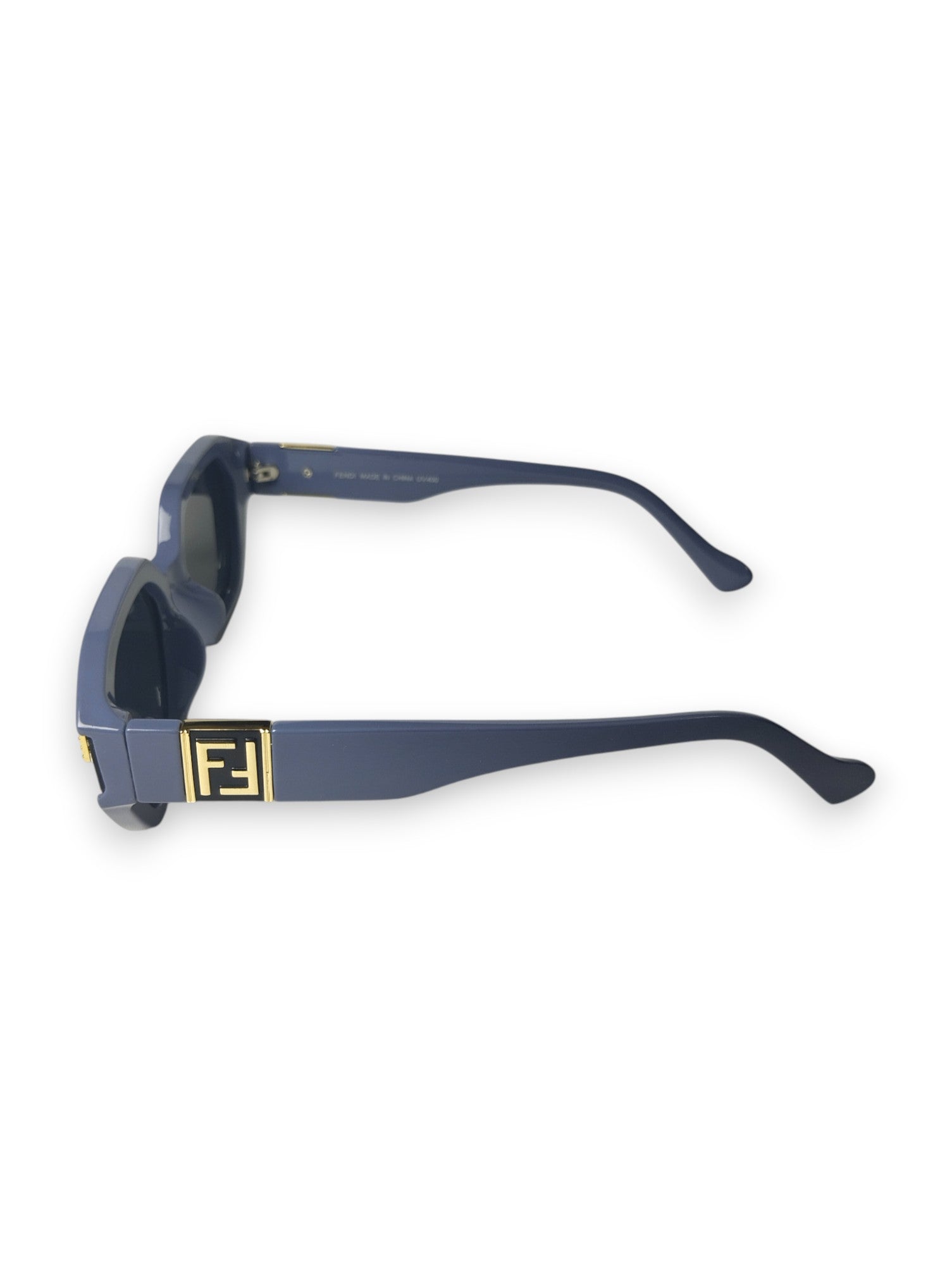 Luxurious Lavender Fendi Sunglasses with Golden 'F' Logos