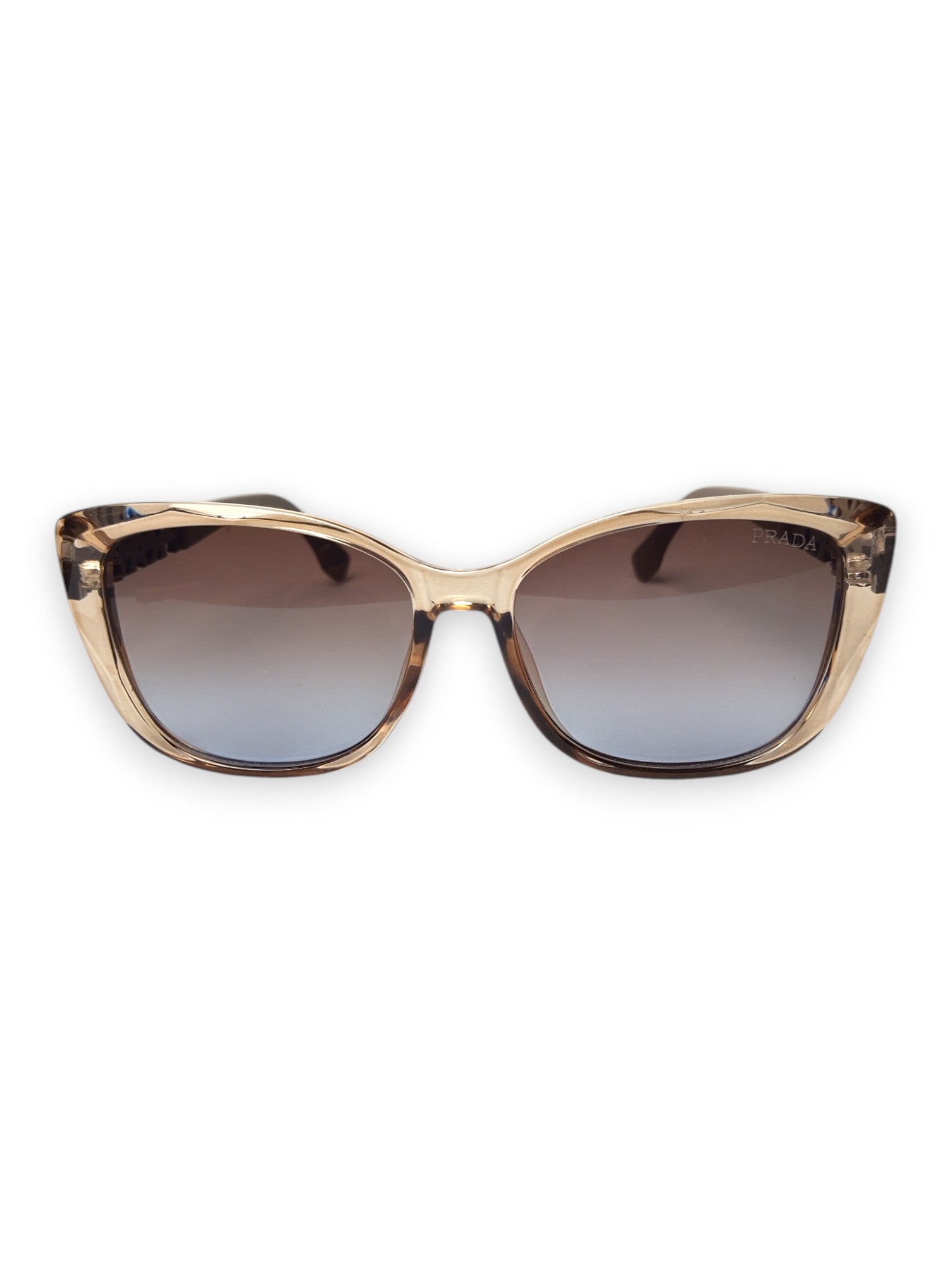 Prada Transparent Brown Statement Sunglasses - Bold Elegance ✨