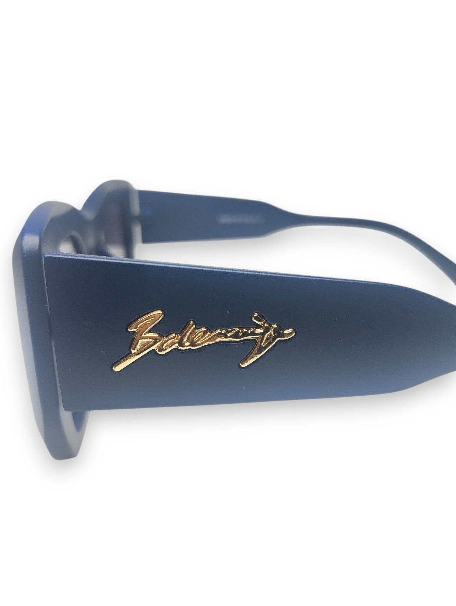 Balenciaga Iconic Signature Navy Sunglasses - A Sleek Statement Piece ✨