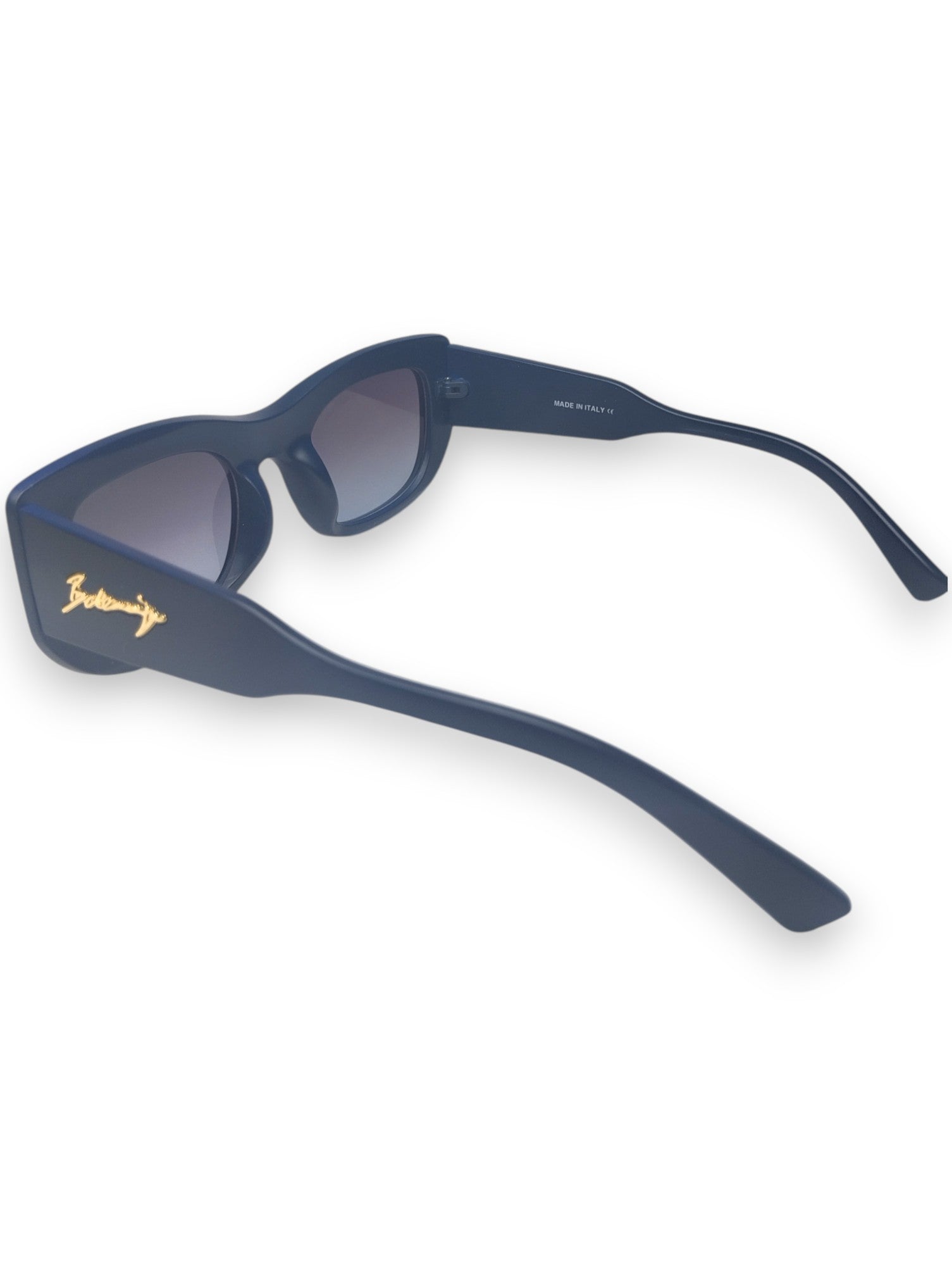 Balenciaga Iconic Signature Navy Sunglasses - A Sleek Statement Piece ✨