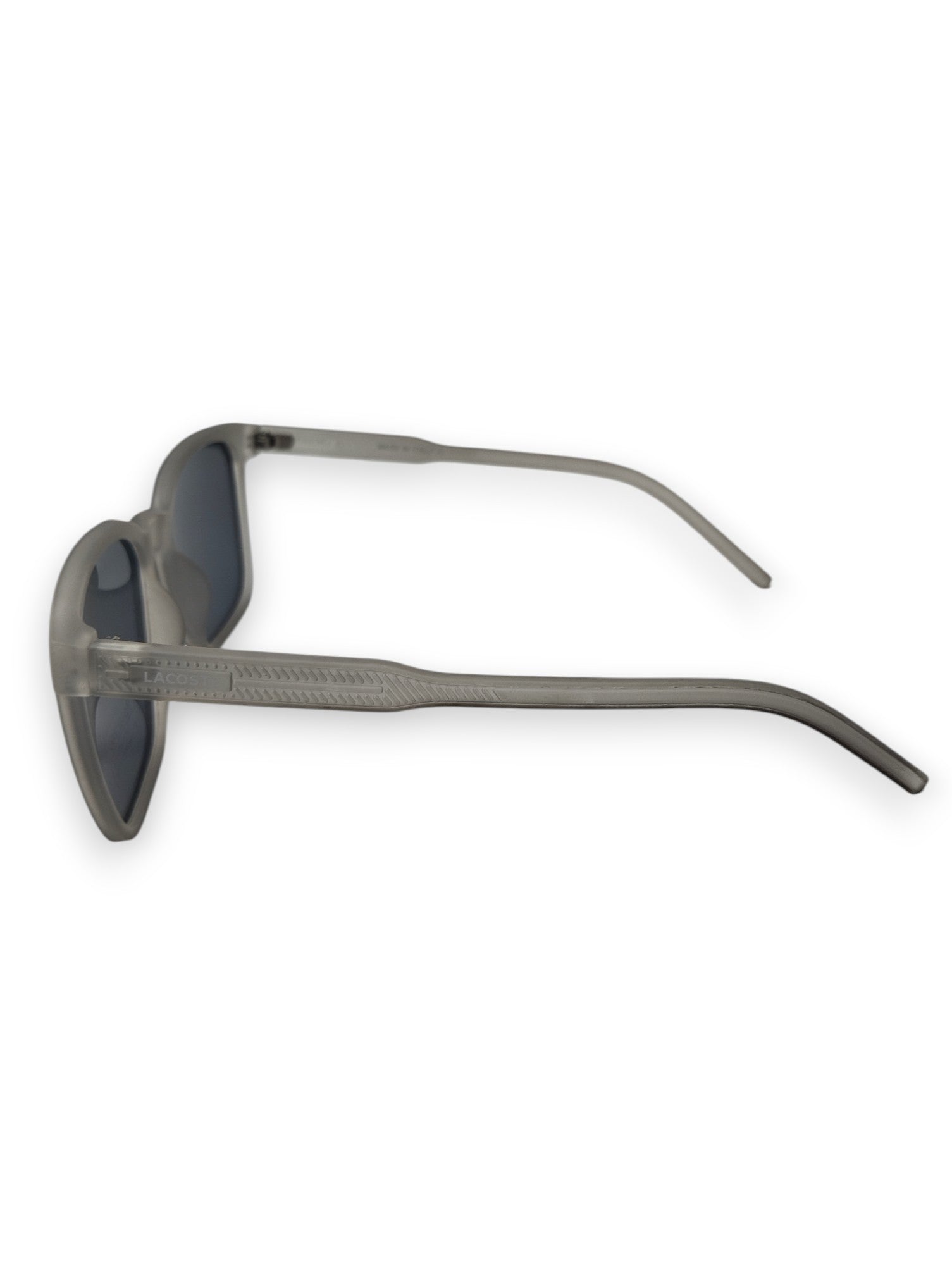 Lacoste Matte Gray Rectangular Sunglasses - Sporty & Chic 🐊