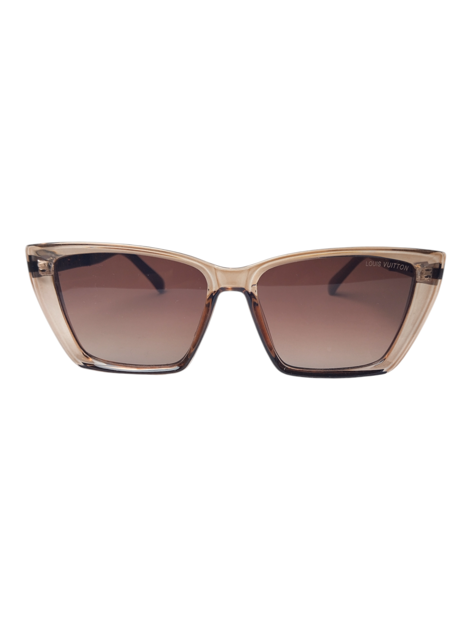 Louis Vuitton Statement Cat-Eye Sunglasses in Amber Brown - Golden Glamour ✨