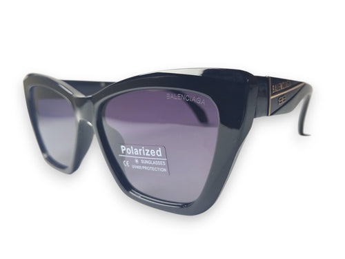 Balenciaga Black Aviator Sunglasses - Stealthy Chic 🕶️