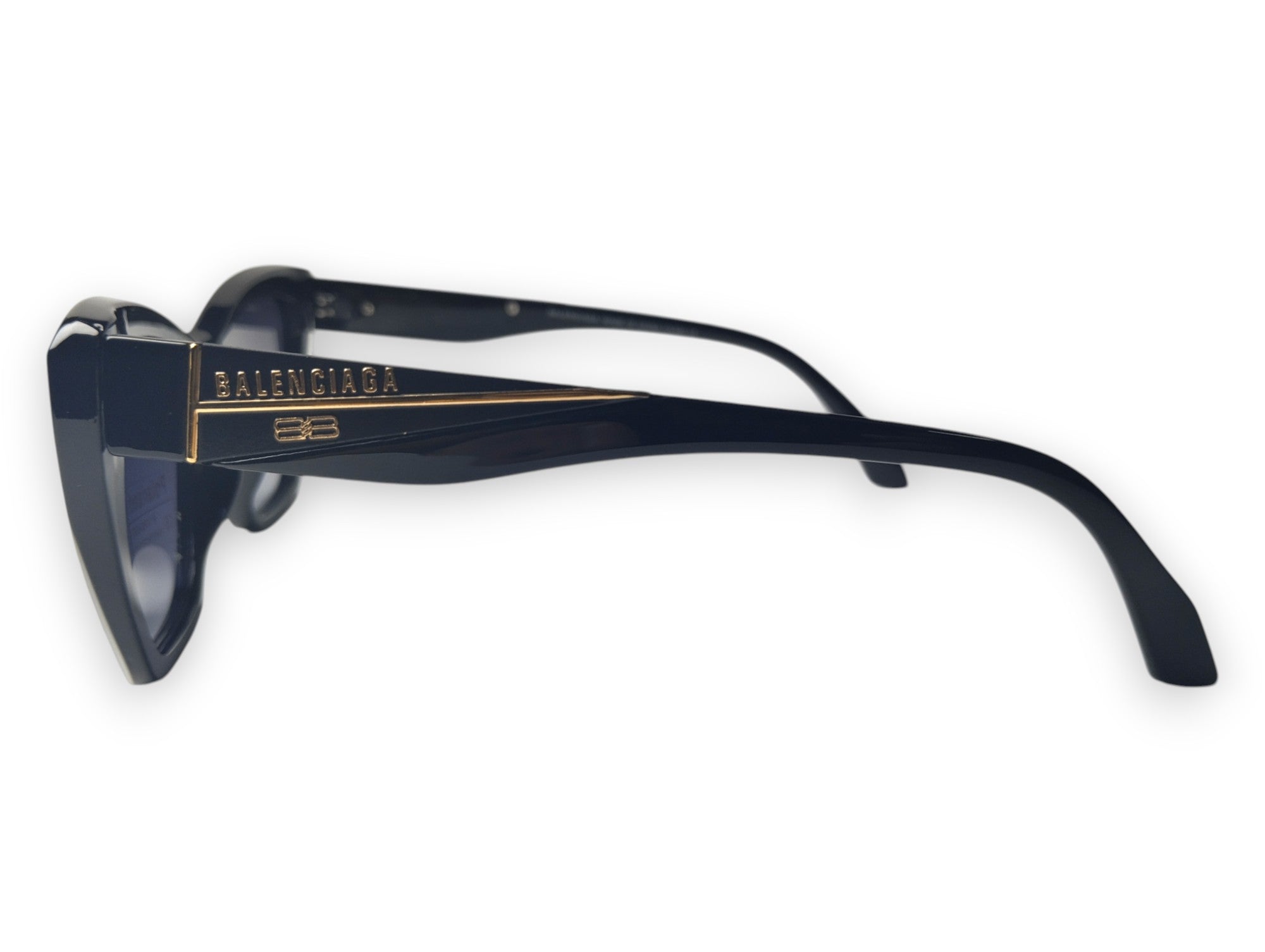Balenciaga Black Aviator Sunglasses - Stealthy Chic 🕶️