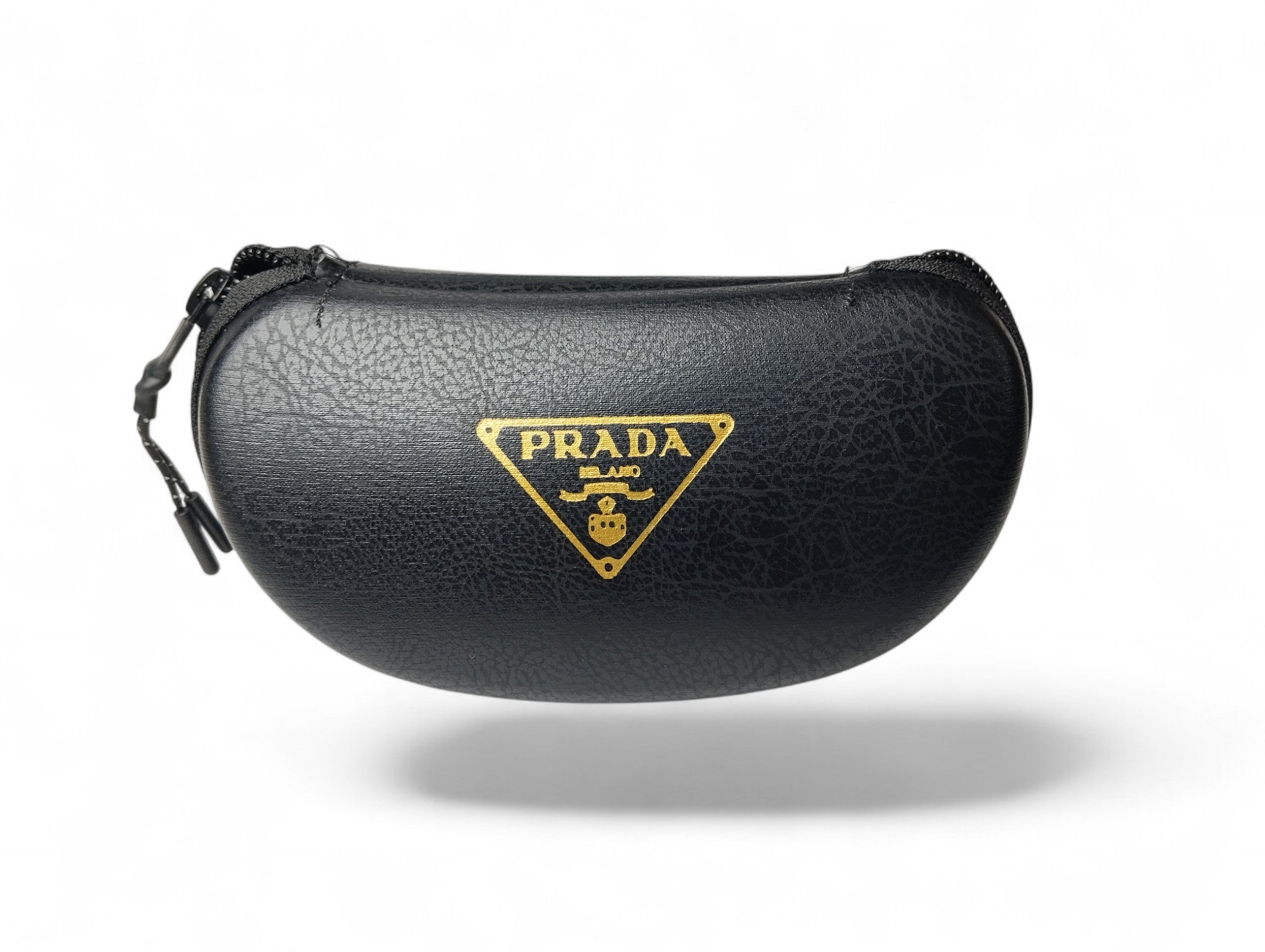 Luxurious Black Prada Sunglasses with Polished Black Lenses