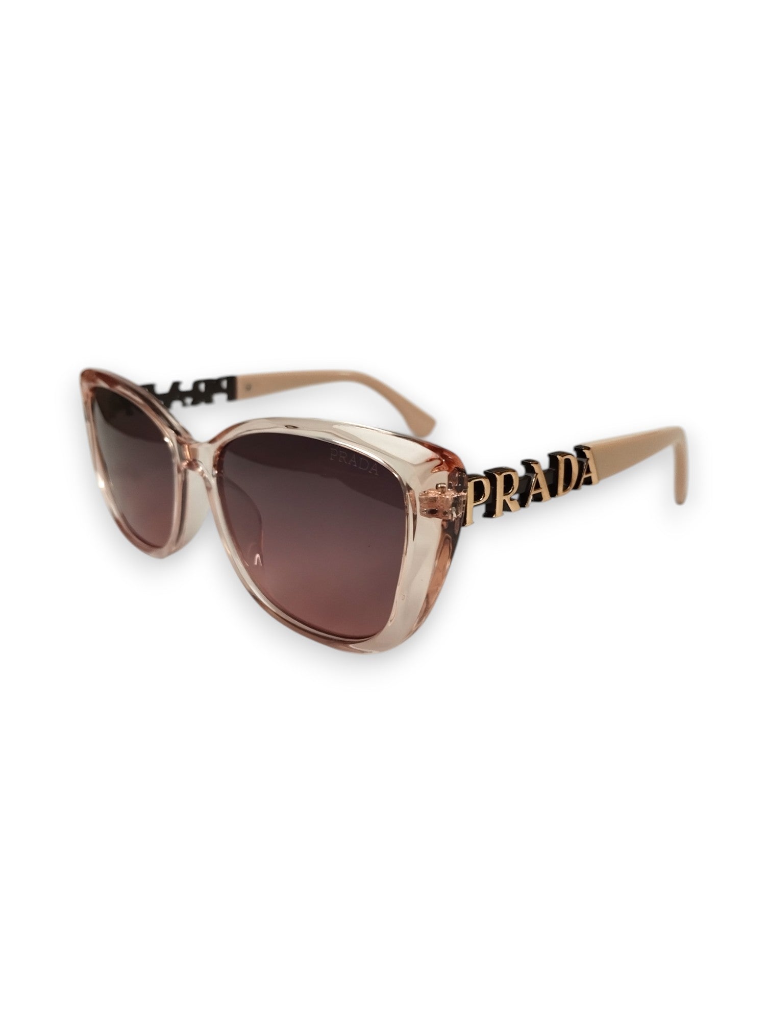 Chic Cat-Eye Prada Sunglasses - Luxurious Polarized Eyewear