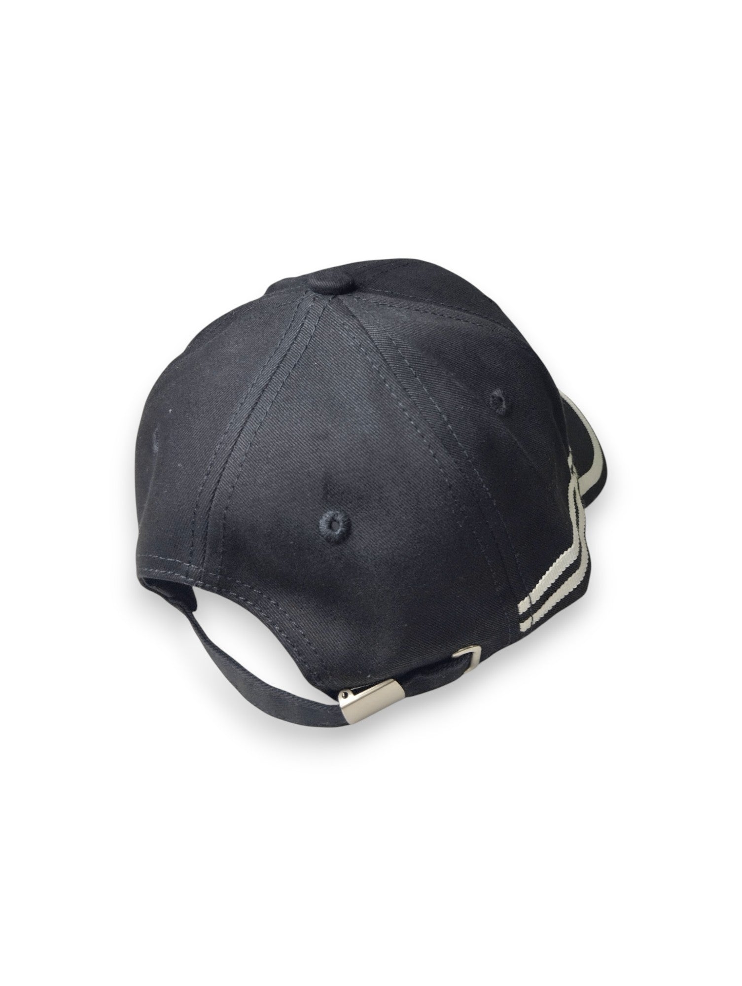 Prada Re-Nylon Baseball Cap with Stripes
