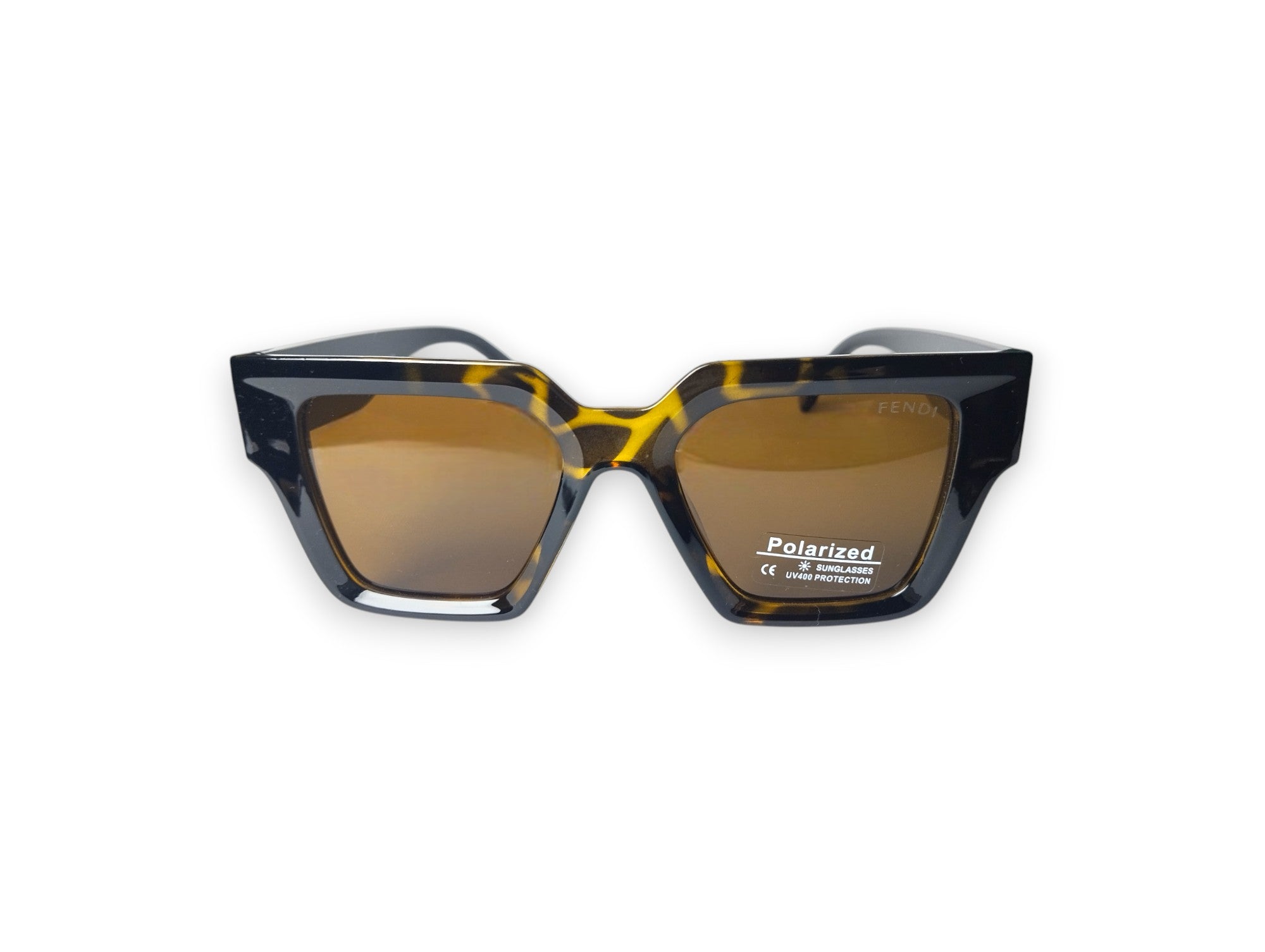 Bold Fendi Women's Tortoiseshell Polarized Sunglasses