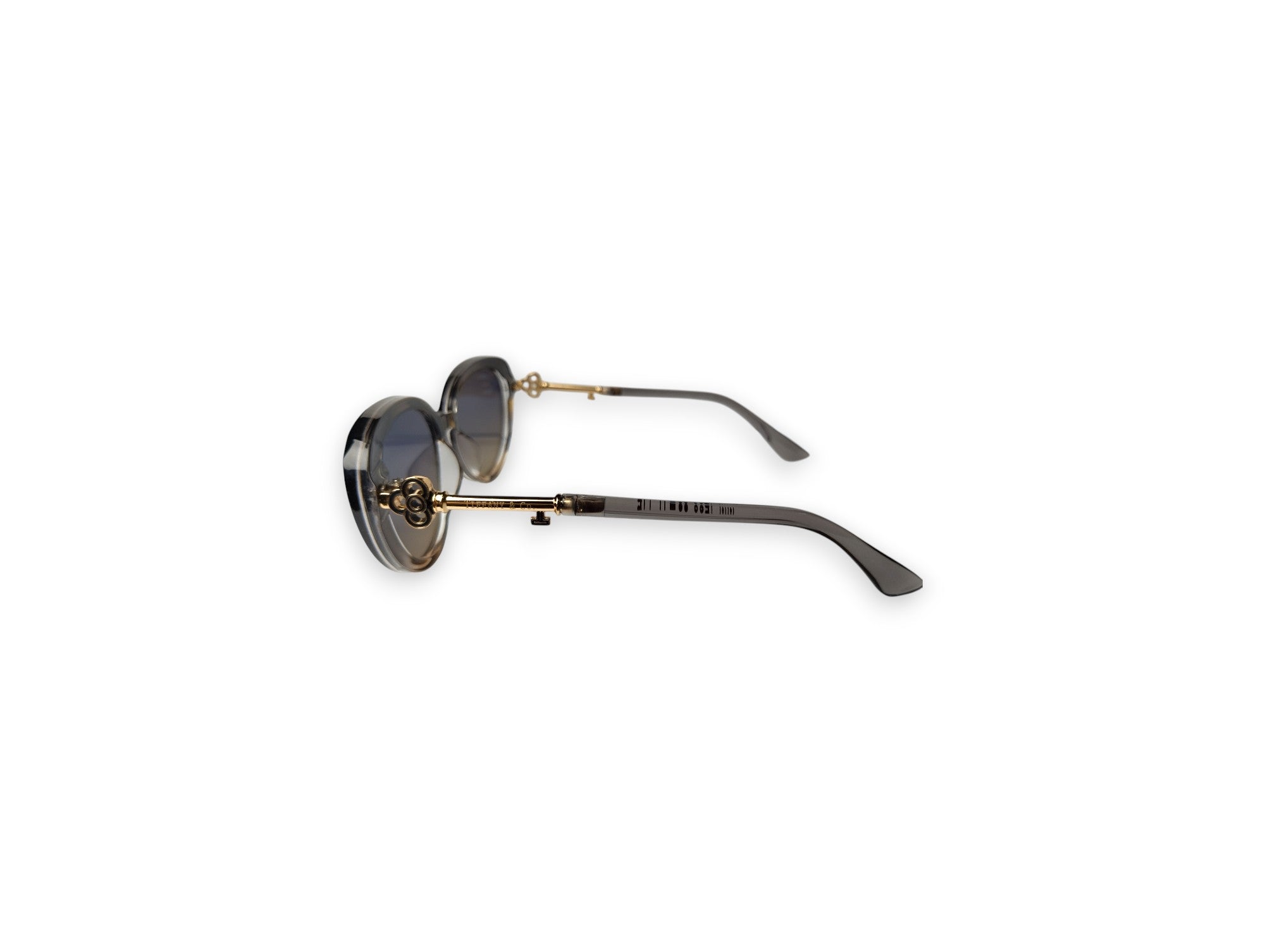 Tiffany & Co. Cat-Eye Sunglasses with Key Accents and Gradient Lenses