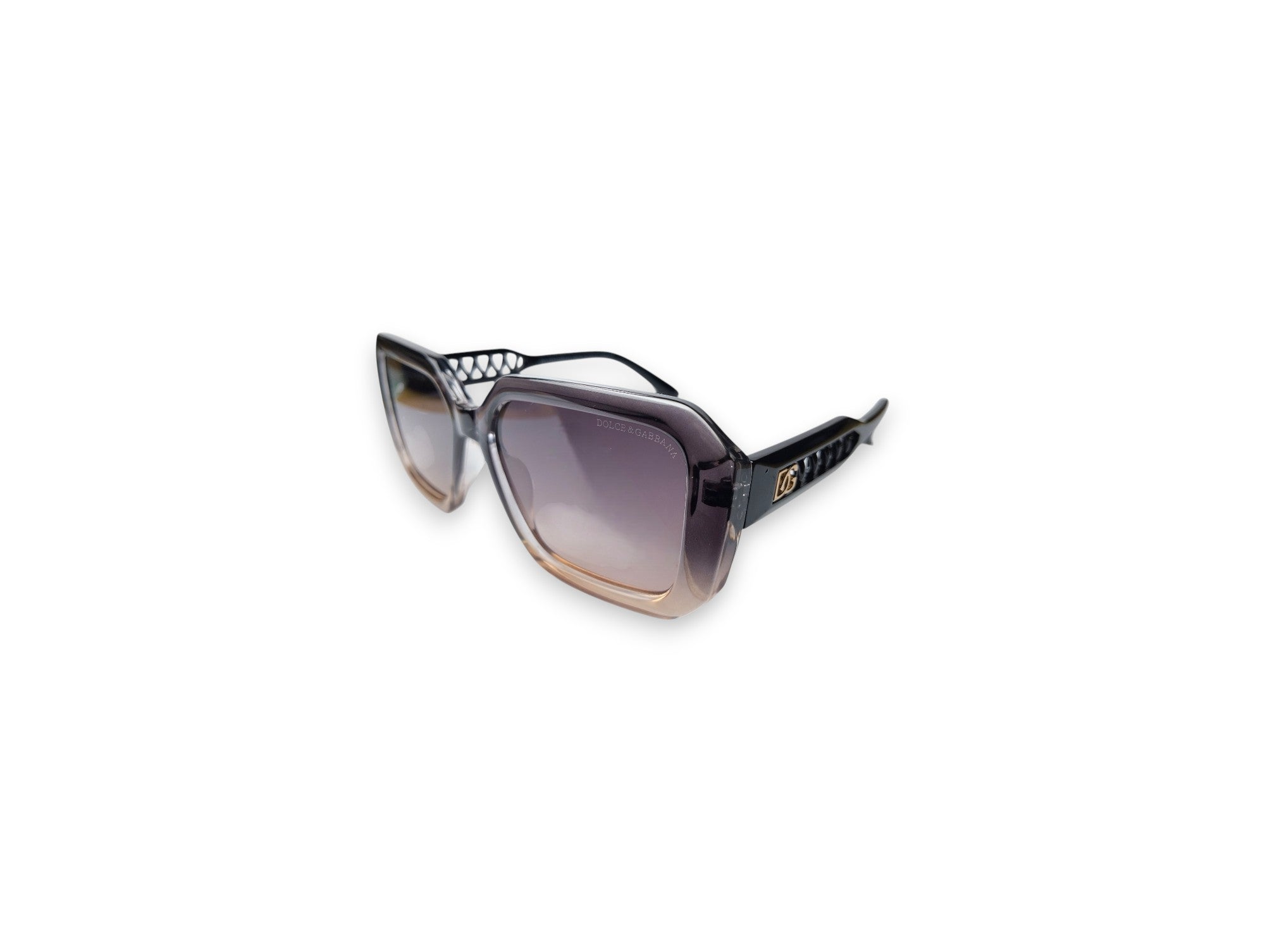 Dolce & Gabbana Ombre Oversized Sunglasses – Italian Elegance