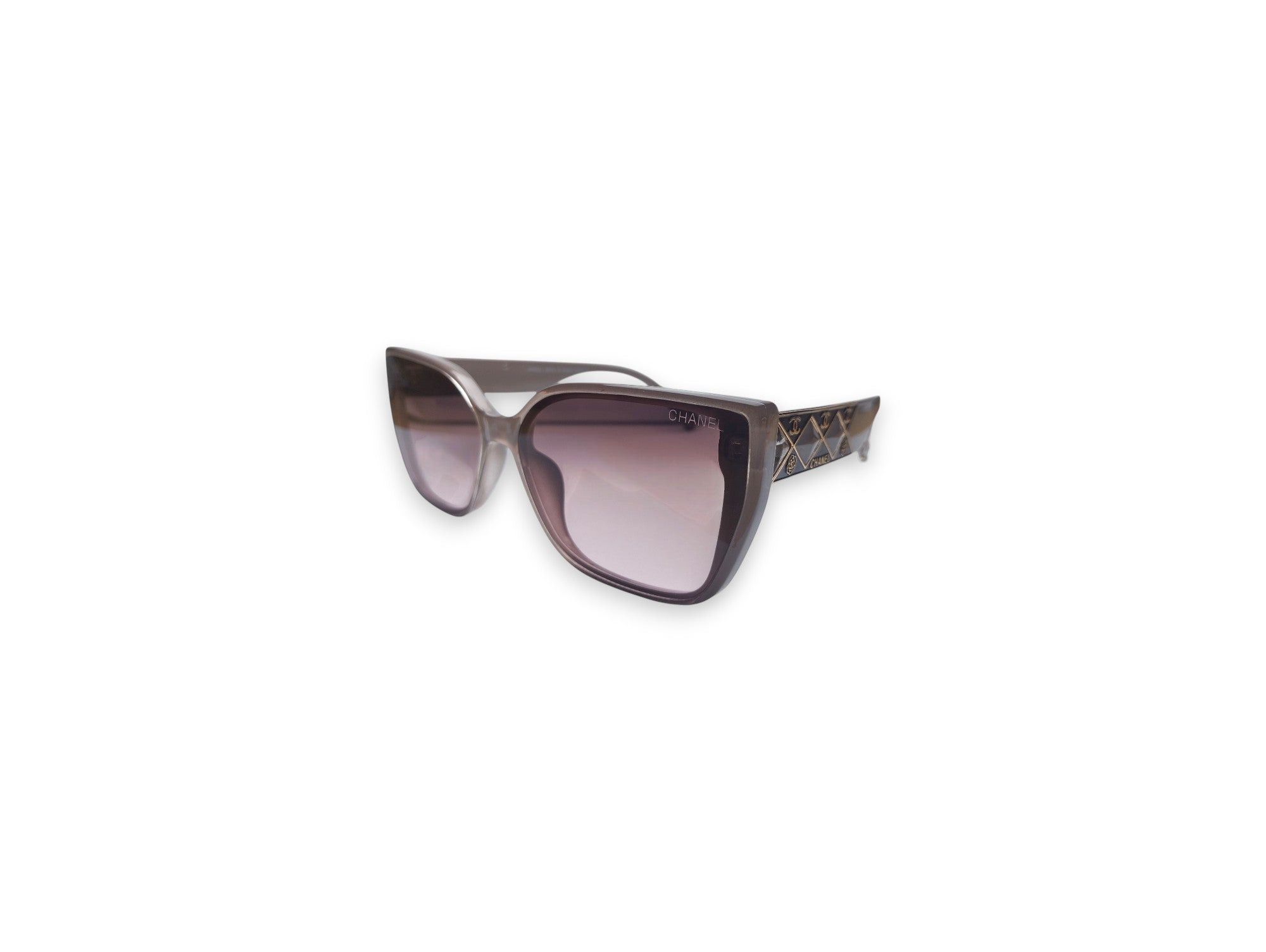 Chanel Diamond-Accent Sunglasses – Parisian Iconic Style