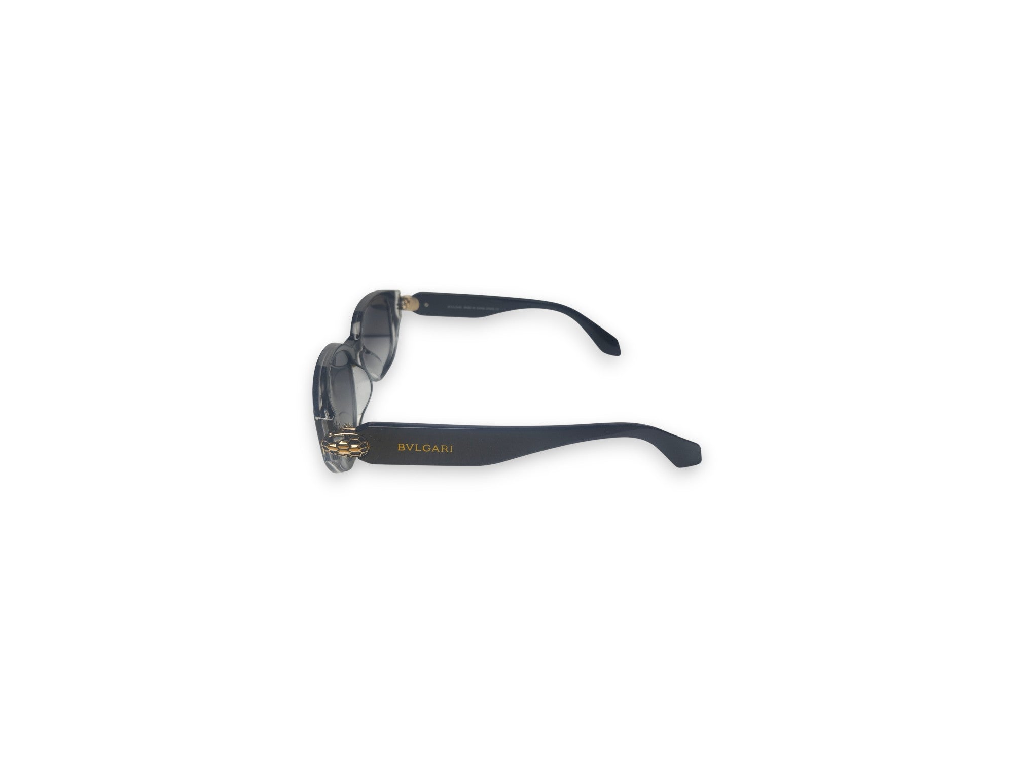 Title: Bvlgari Serpenti Black-Silver Sunglasses – Modern Italian Glam