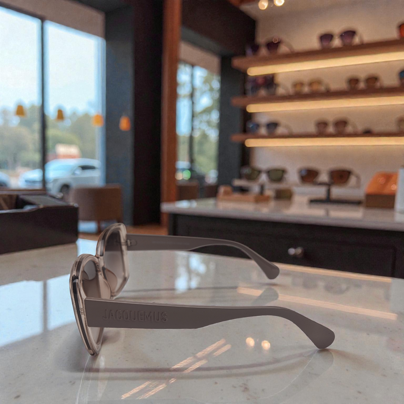 Jacquemus Luxe Square Shades