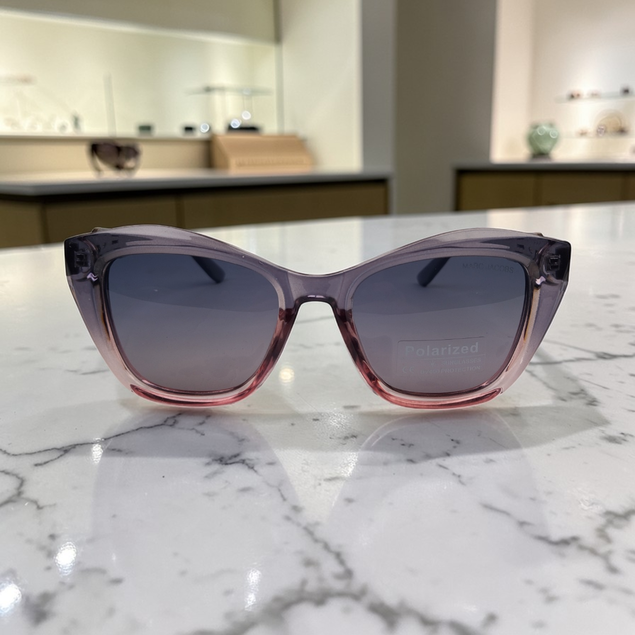MJ Grey Cat-Eye