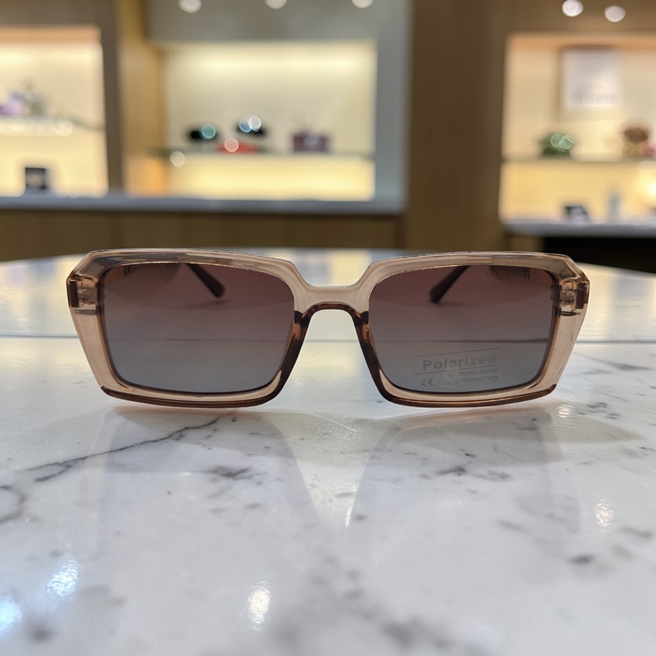 LV Brown rectangular