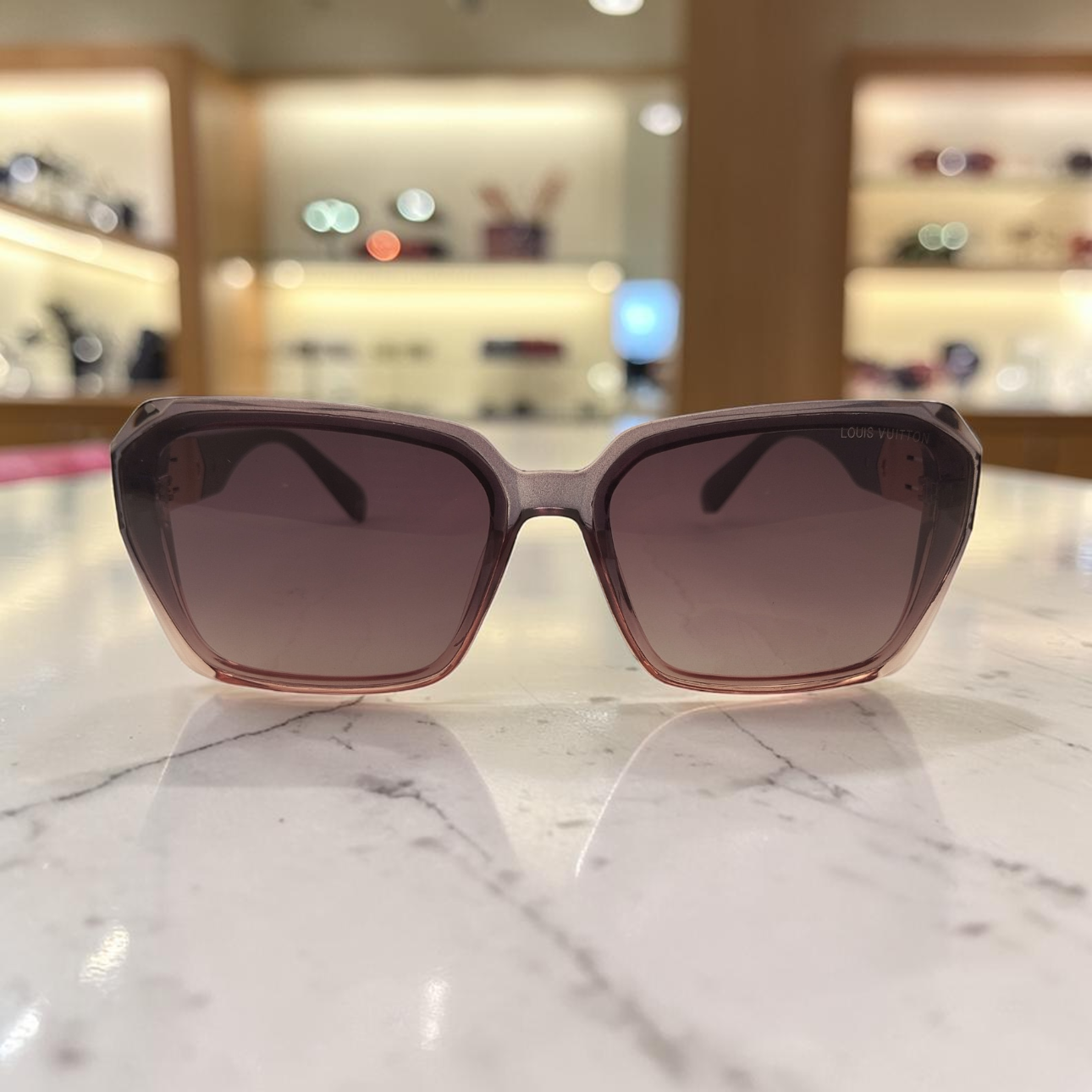 LV Grey rose Long iconic
