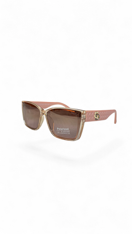 Dior Square Sunglasses – Rose Pink Frame – Polarized