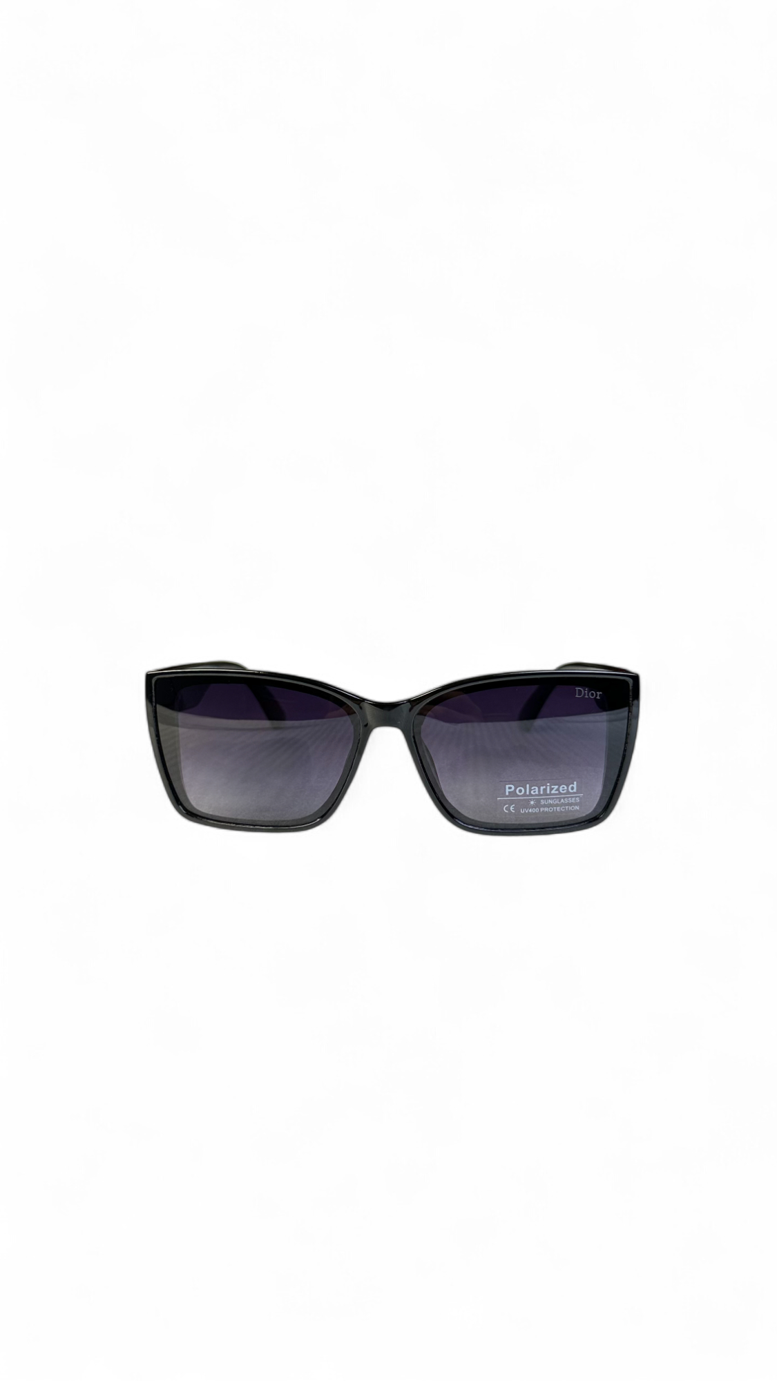 Dior Square Sunglasses – Black Frame – Polarized