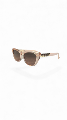 Gucci Translucent Pink Cat-Eye Sunglasses