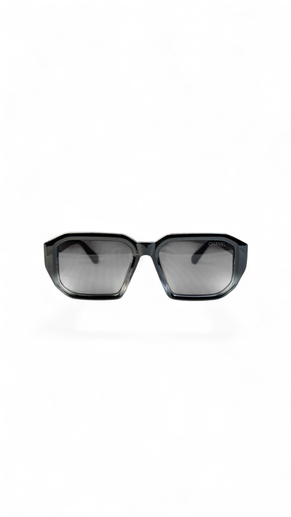 Chanel Rectangular Sunglasses – Classic Black Gradient – Polarized UV400