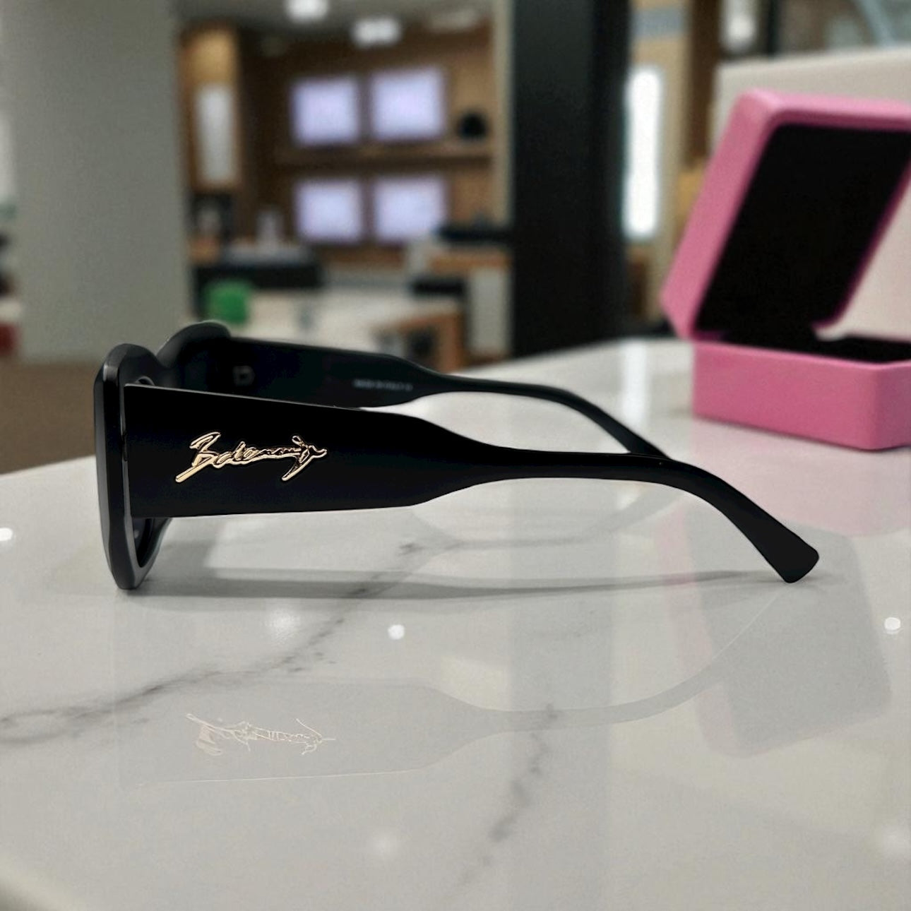 Balenciaga Iconic Signature Black Sunglasses - Timeless Elegance ✨