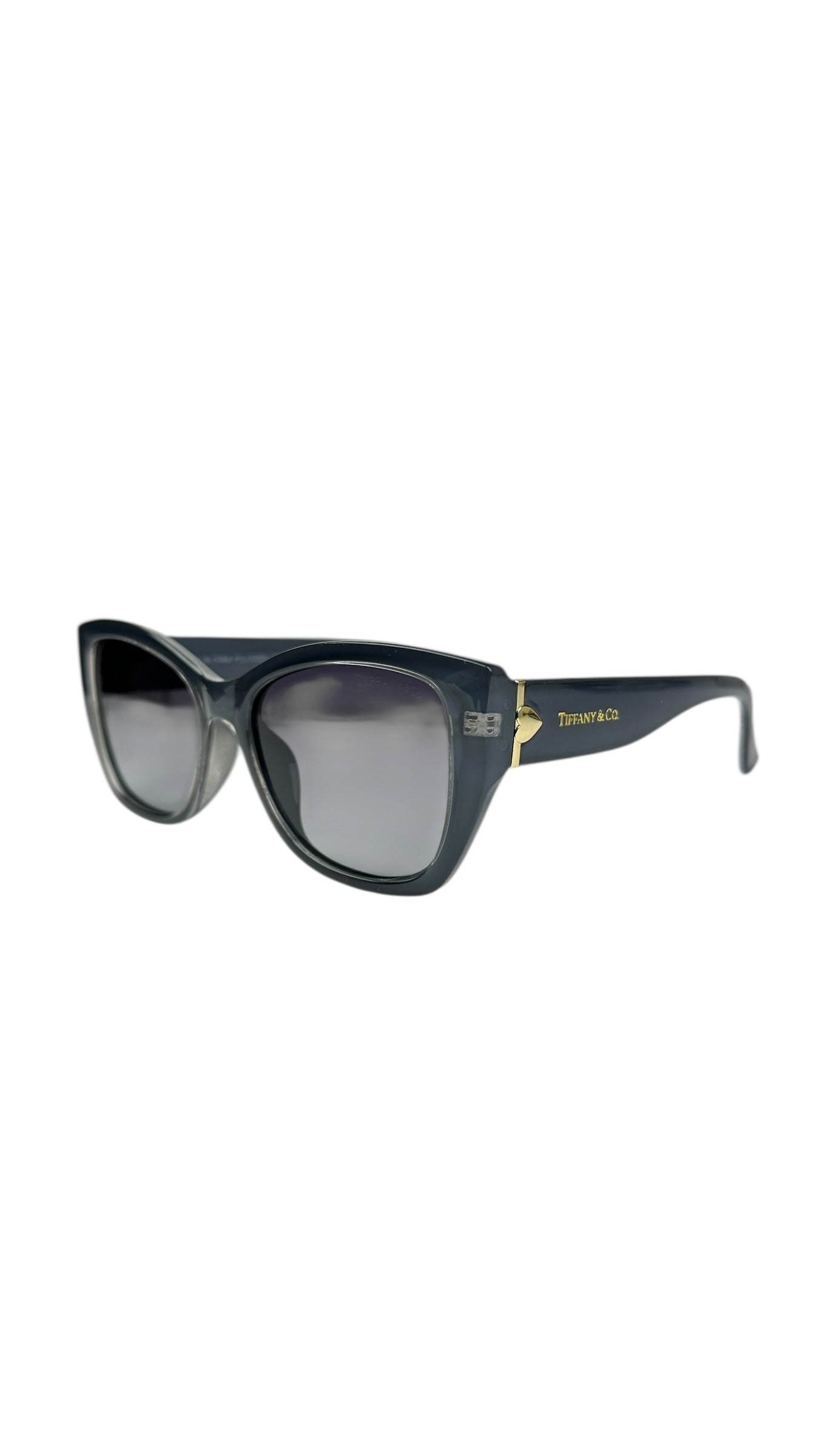Ti.ffany Luxury Navy Cat-Eye Sunglasses
