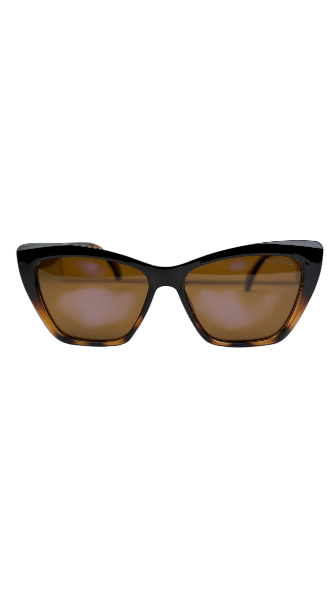 Bale.nciaga Luxury Cat-Eye Acetate Sunglasses