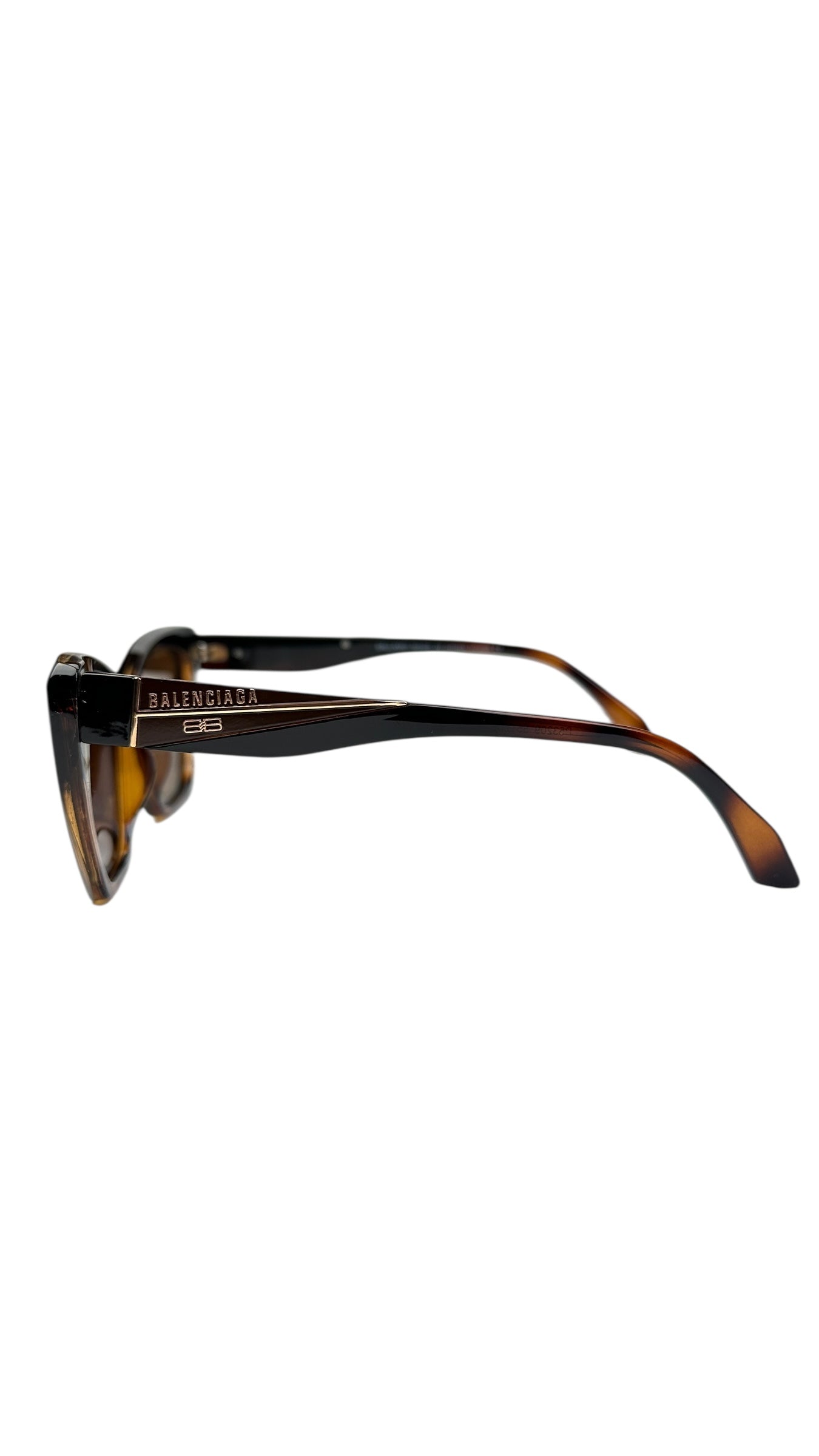 Bale.nciaga Luxury Cat-Eye Acetate Sunglasses