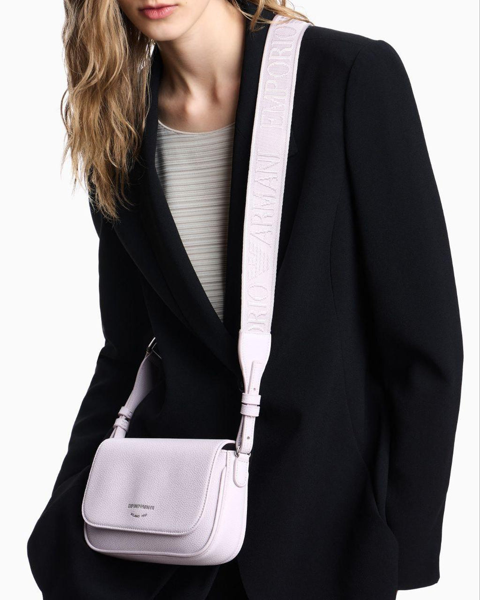 Emporio Armani Milano Black Crossbody Bag – Iconic Italian Elegance