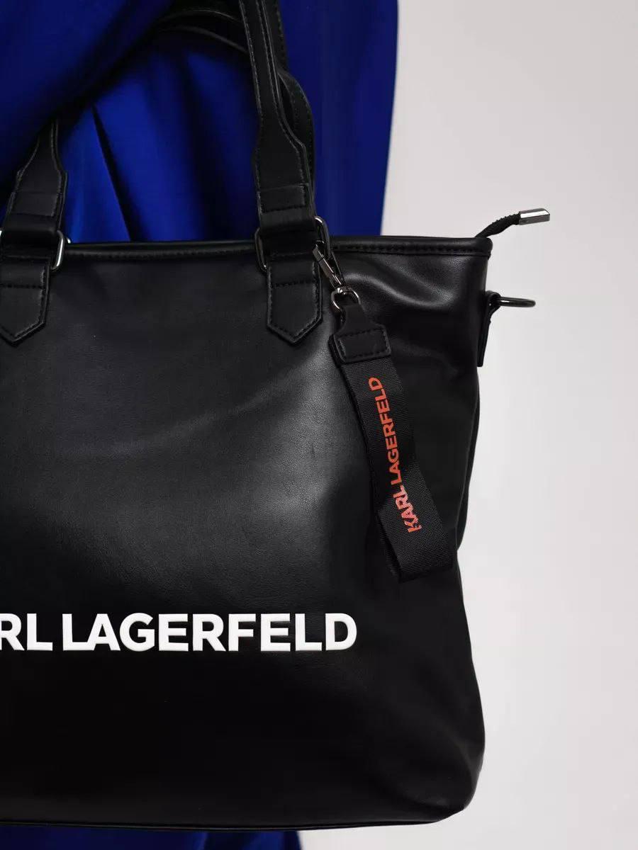 Karl Lagerfeld Black Luxe Tote – Bold, Iconic & Functional