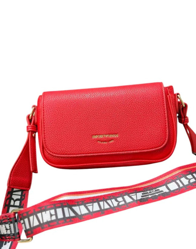 Emporio Armani Milano Black Crossbody Bag – Iconic Italian Elegance