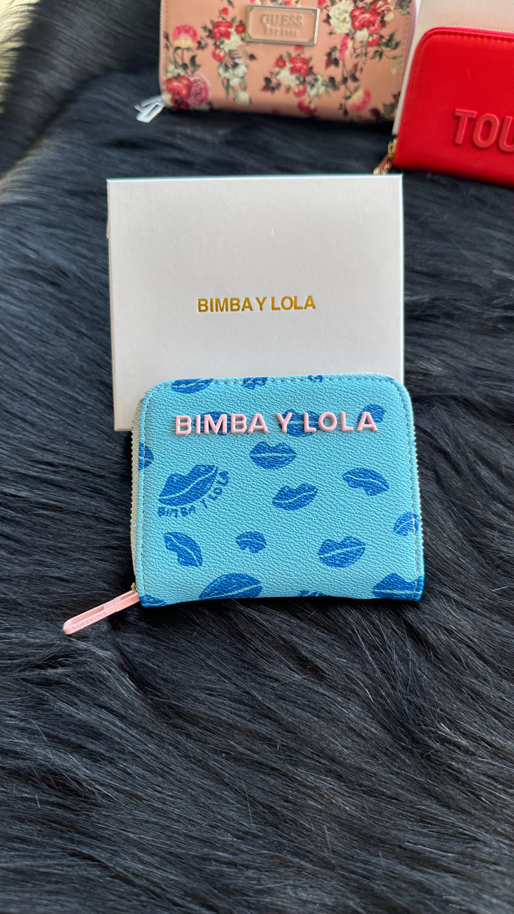 Bimba Y Lola Playful Lips Mini Wallet